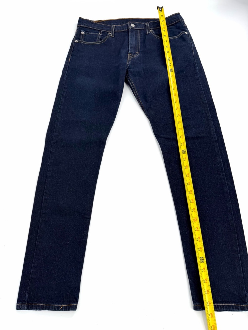 Levi’s 512 Slim Fit Jeans Men’s W32 L32 Blue Denim - Picture 8 of 13